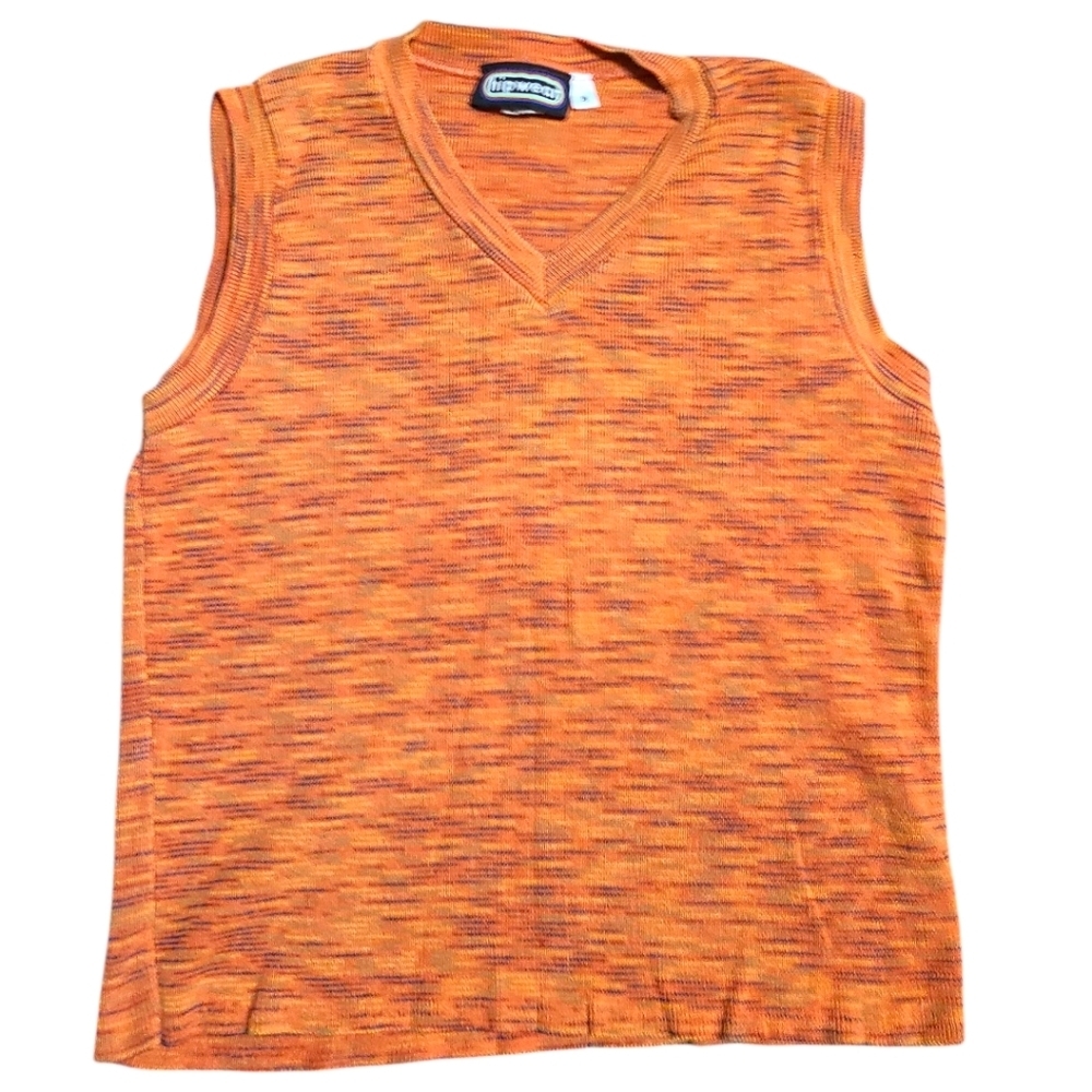 Vintage Y2K‎ HIPWEAR Sweater Vest Multicolor Small